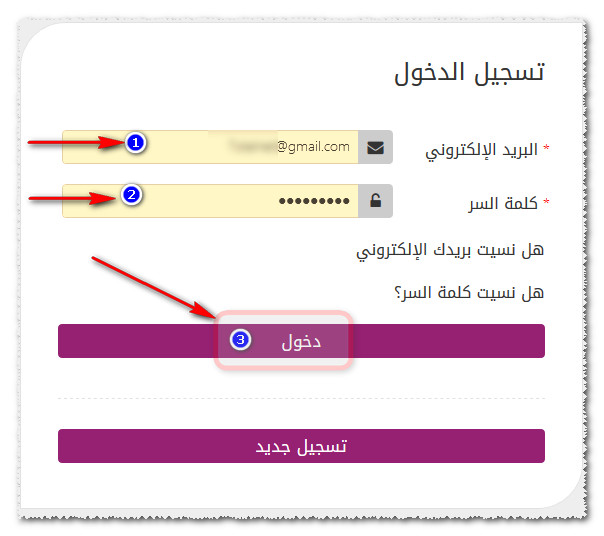 تسجيل الدخول المصرية للاتصالات